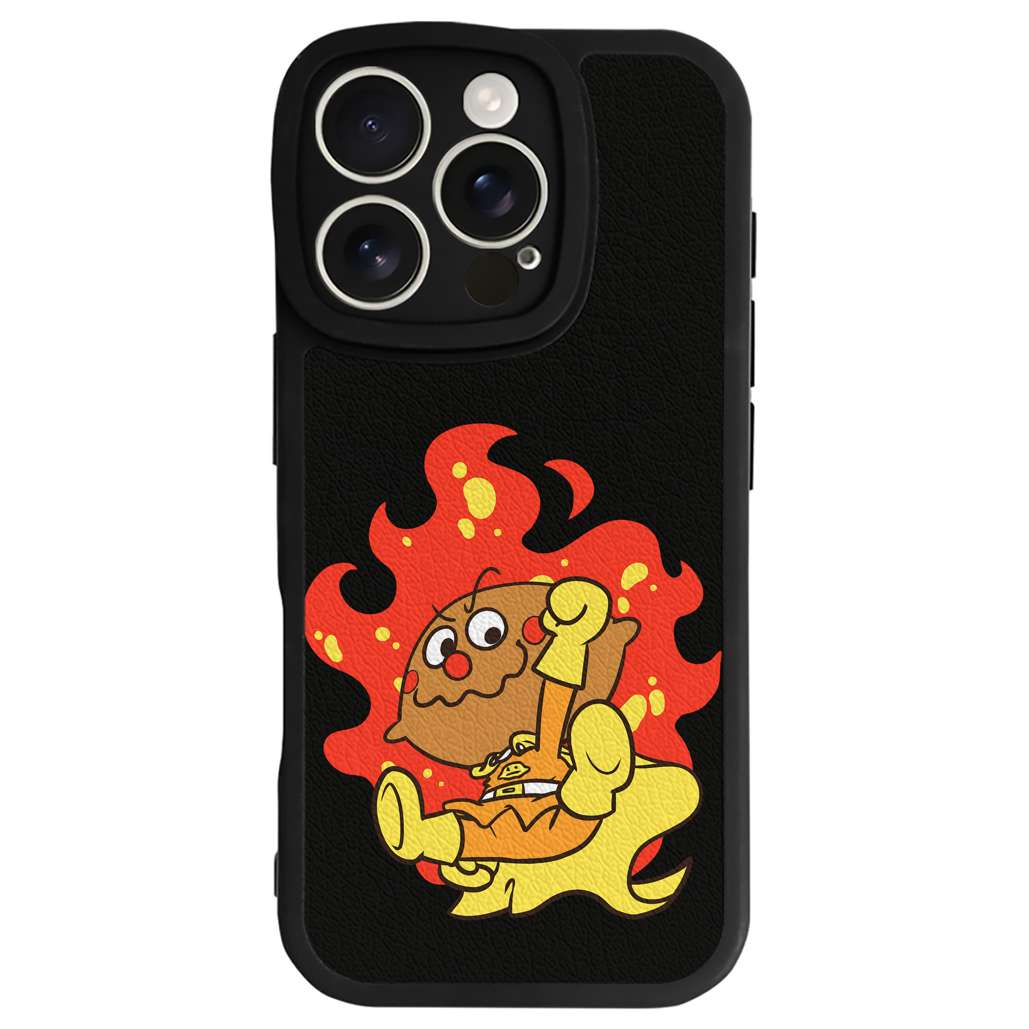 （画像用） アンパンマン Anpanman 【iPhone 16シリーズ対応】シリコンスマホケース（レザー調） 材質：シリコン